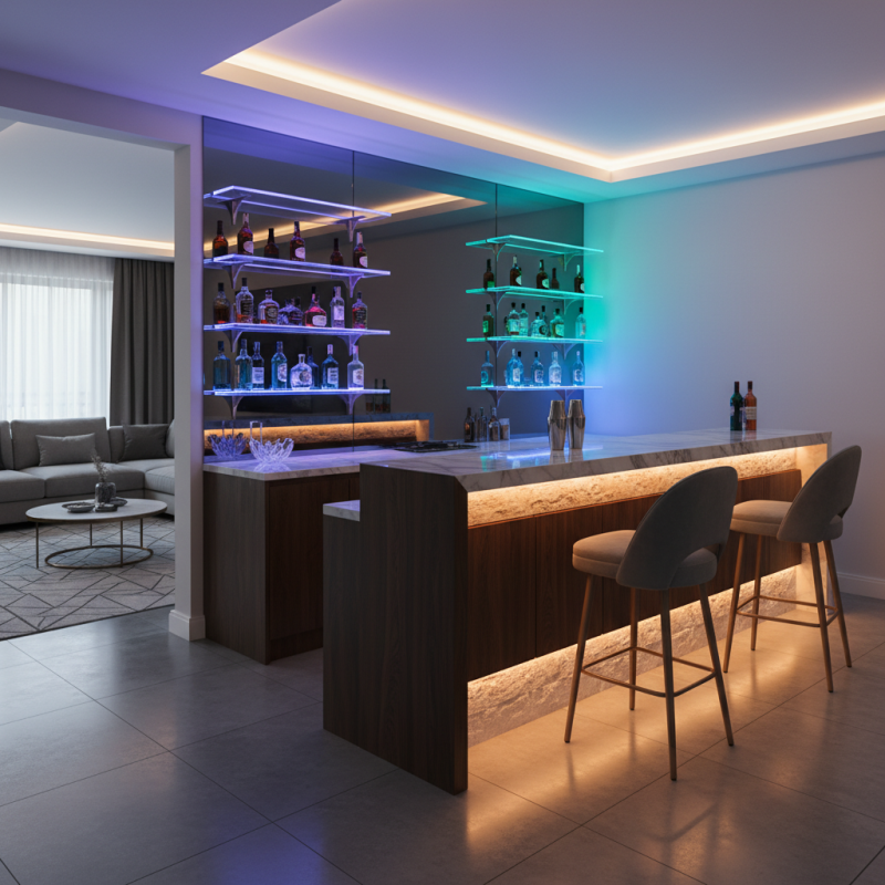 How to Choose the Perfect Bar with LED Lights for Your Home Decor