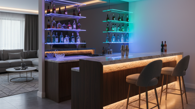 How to Choose the Perfect Bar with LED Lights for Your Home Decor