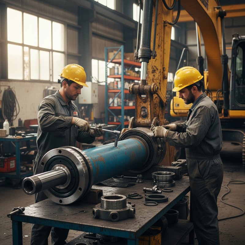 2025 How to Maintain and Repair Excavator Hydraulic Cylinder for Optimal Performance