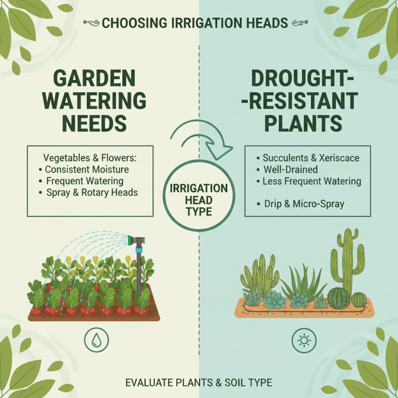 Top 10 Tips for Choosing the Best Irrigation Heads for Your Garden