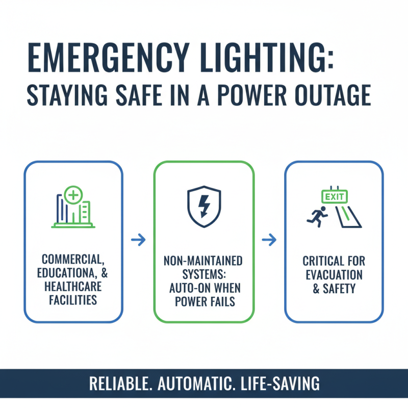 Why Non Maintained Emergency Lighting Is Essential for Safety Compliance