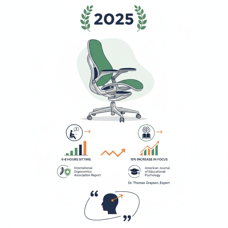Top Study Chairs for Students in 2025 Comfort and Ergonomics Guide