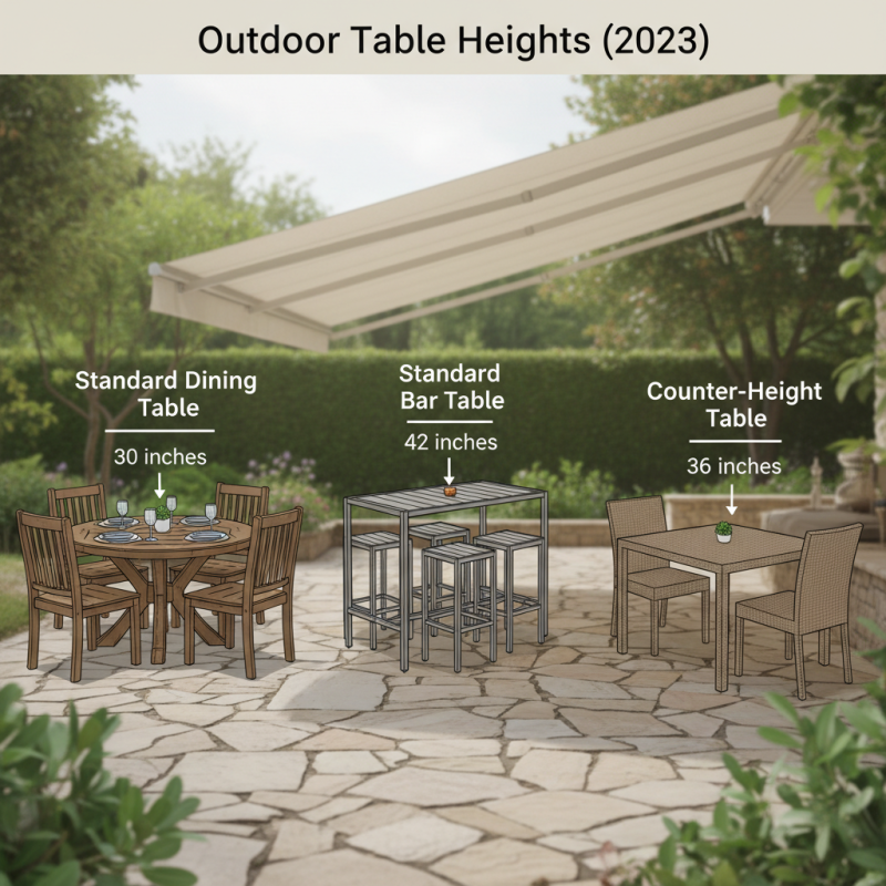 Best Outdoor Bar Tables for Your Space in 2023
