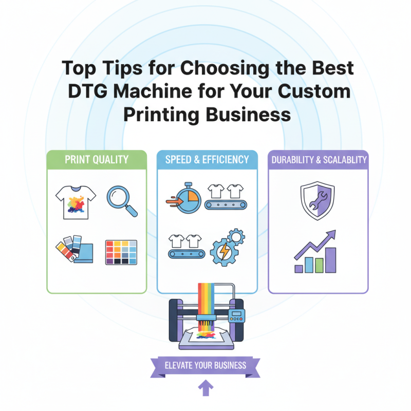 Top Tips for Choosing the Best DTG Machine for Your Custom Printing Business