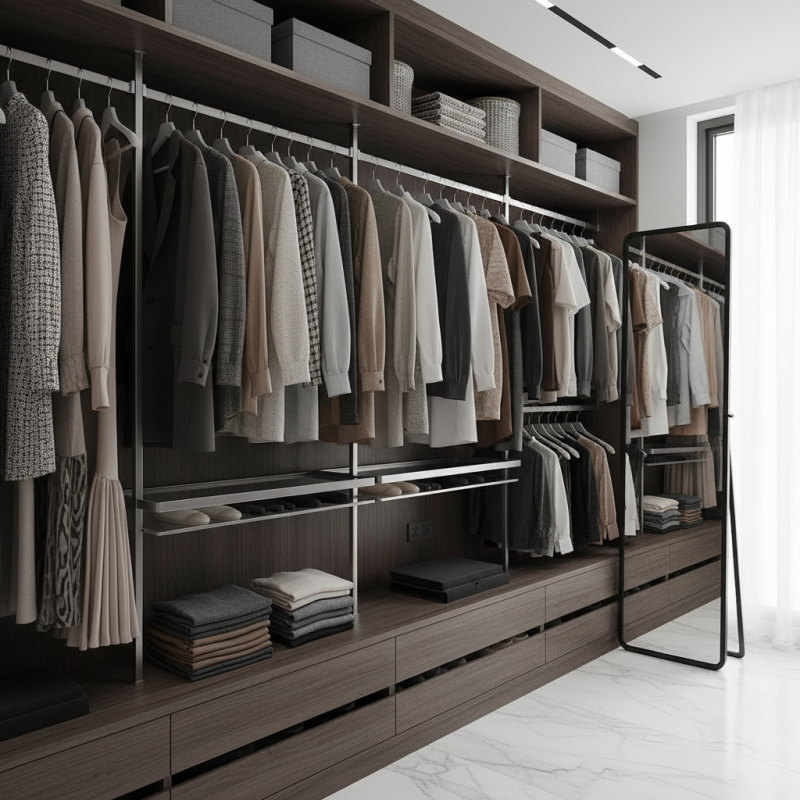Why You Should Choose the Right Wardrobe Rod for Your Closet Organization