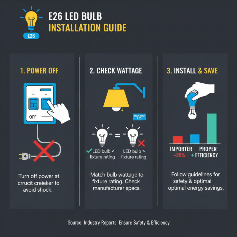 Best E26 Base LED Bulb Choices for Energy Efficiency and Durability