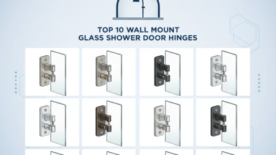 Üstün Dayanıklılık ve Şıklık İçin En İyi 10 Duvara Monte Cam Duş Kapısı Menteşesi