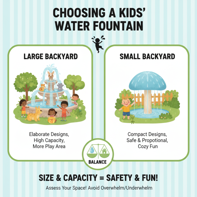 How to Choose the Best Playing Children Water Fountain for Your Backyard