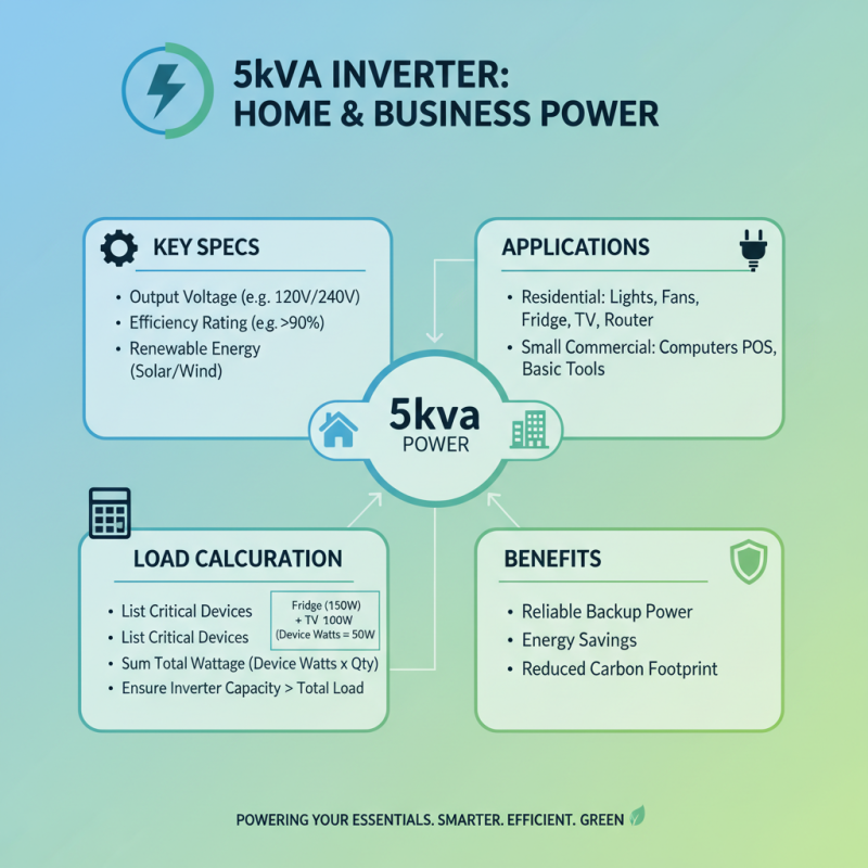How to Choose the Best 5kVA Inverter for Your Home or Business Needs