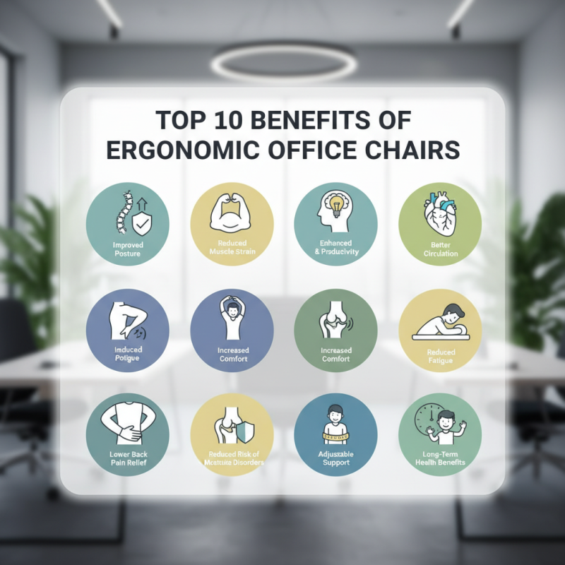 Top 10 Benefits of Using an Ergonomic Office Chair for Your Health and Comfort