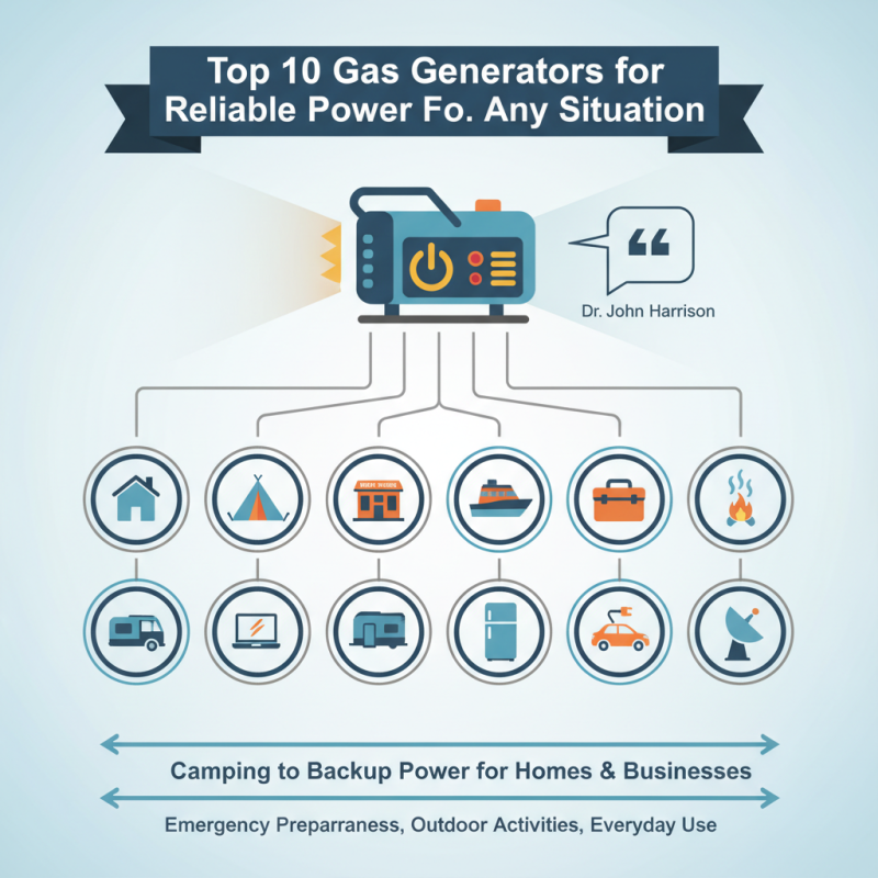 Top 10 Gas Generators for Reliable Power Supply in Any Situation
