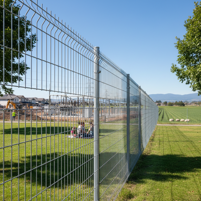 What is Metal Wire Mesh Fence and Its Applications in Construction and Security