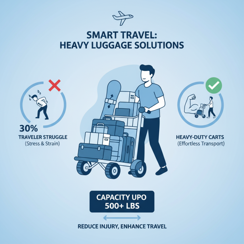 Top 10 Heavy Duty Luggage Carts for Effortless Travel and Transport