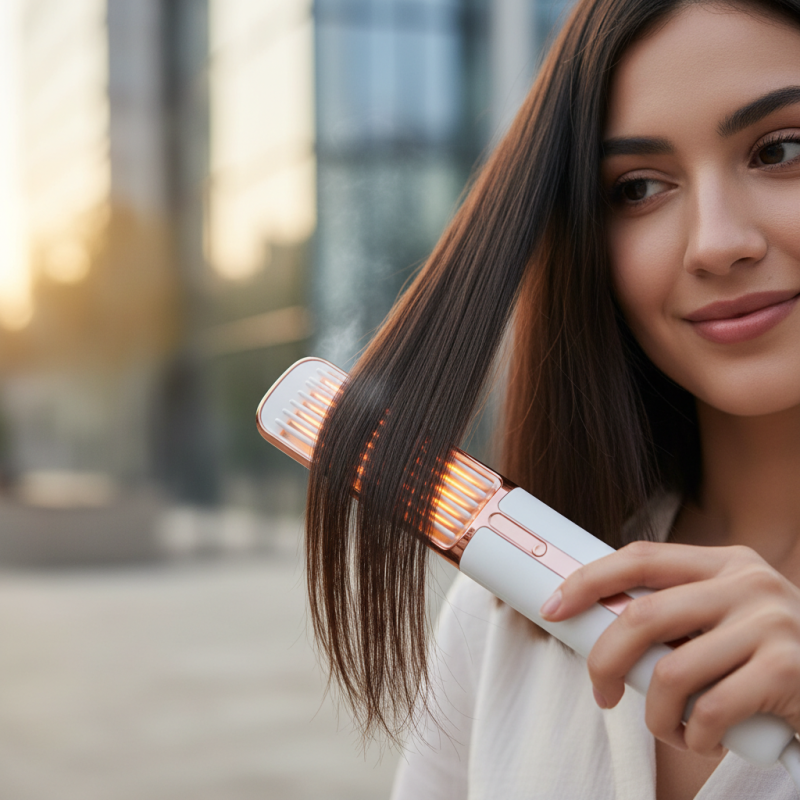What is a Portable Straightening Comb and How Does It Work?