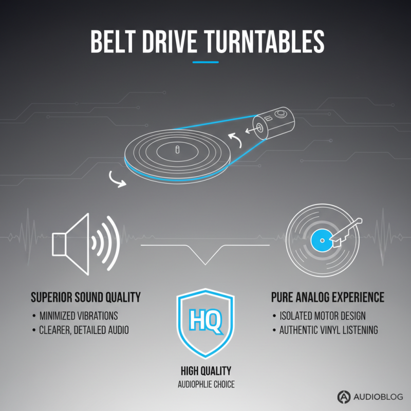 Top 10 Belt Drive Turntables for Audiophiles in 2023