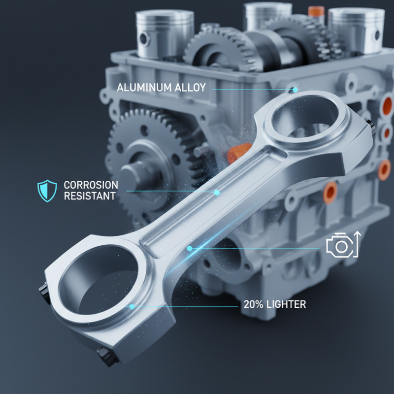 Top Benefits of Using Aluminum Connecting Rods in High Performance Engines