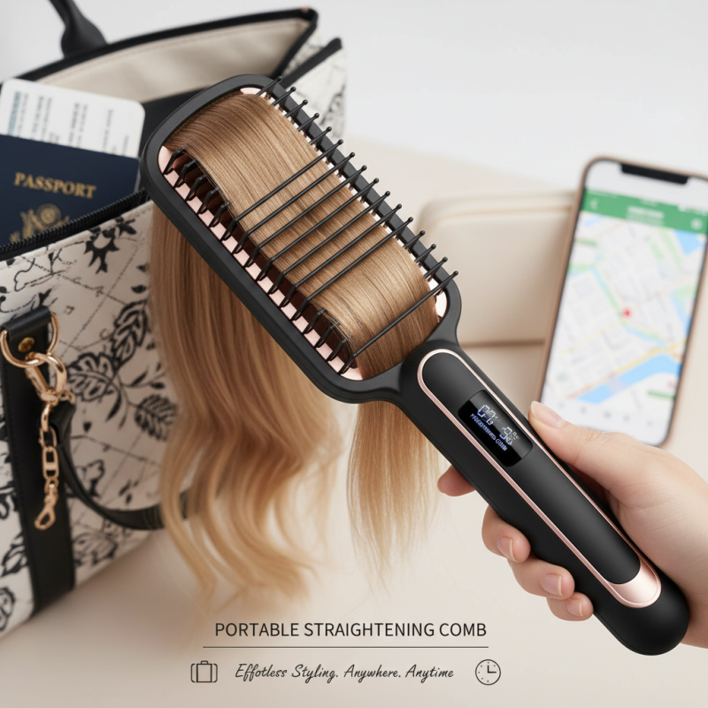 What is a Portable Straightening Comb and How Does It Work?