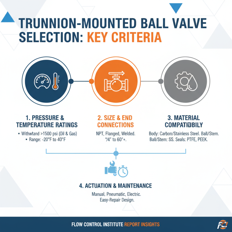 Top 10 Trunnion Mounted Ball Valve Features You Need to Know