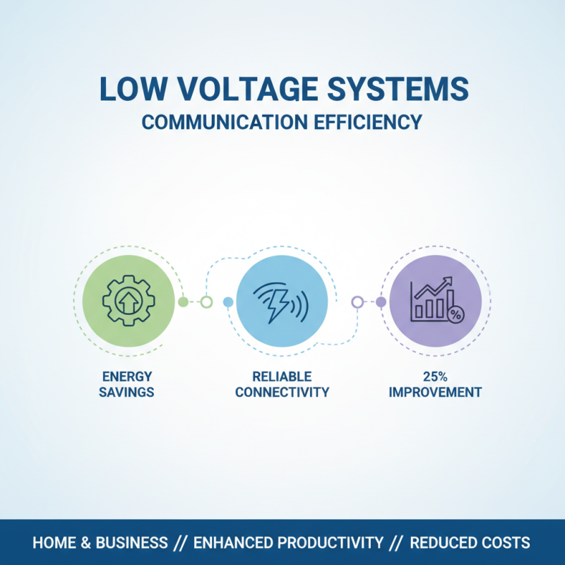 Top 10 Benefits of Low Voltage Systems for Home and Business Efficiency