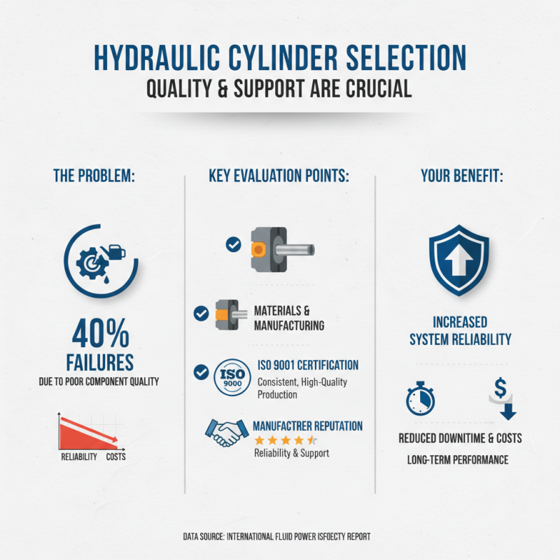 How to Choose the Right Hydraulic Cylinder for Your Needs