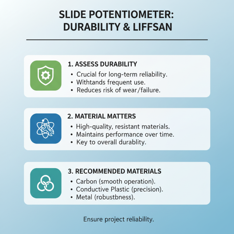 How to Choose the Right Slide Potentiometer for Your Project
