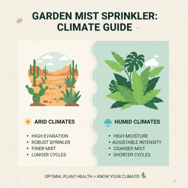 Top Tips for Choosing the Right Mist Sprinkler for Your Garden Needs
