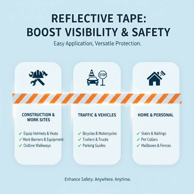 Top 10 Benefits of Using Emergency Reflective Tape for Safety and Visibility