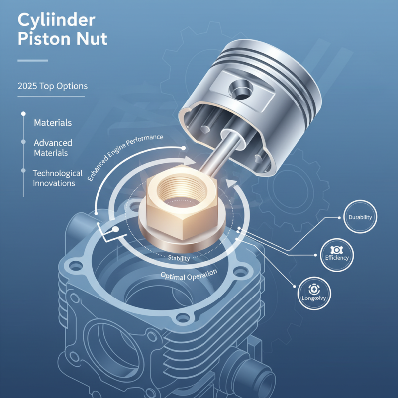 Top 2025 Cylinder Piston Nut Guide for Enhanced Engine Performance