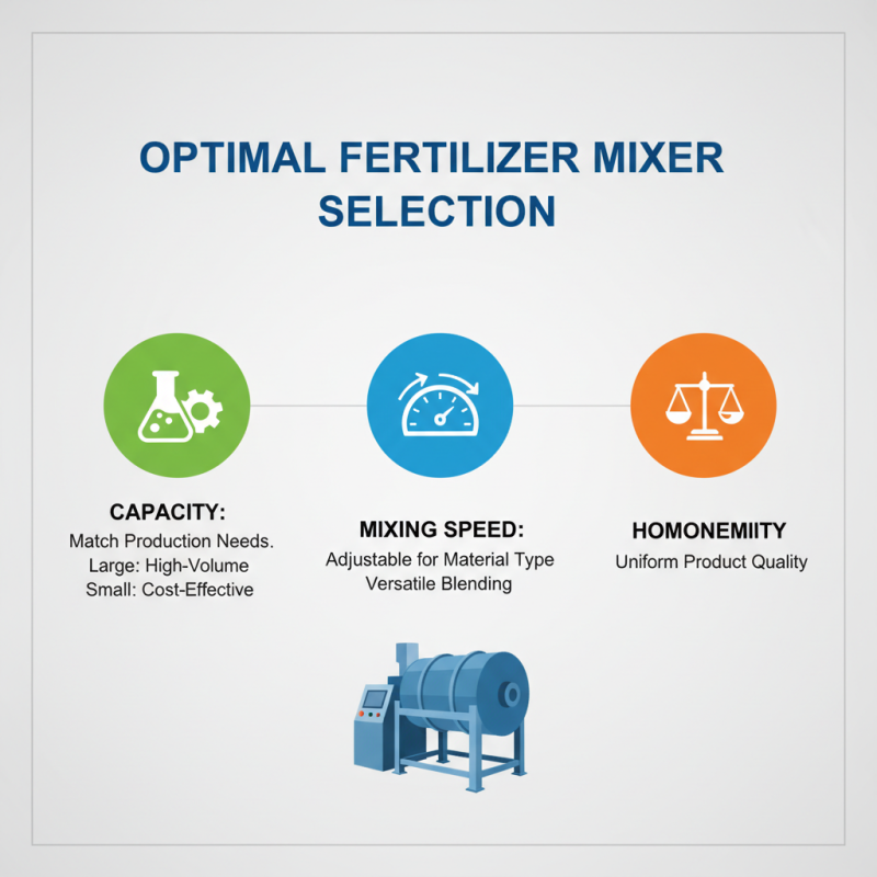 How to Choose the Best Chemical Fertilizer Mixer for Your Needs