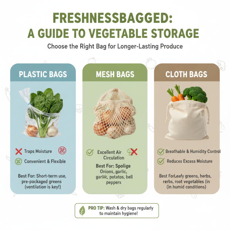 How to Choose the Best Vegetable Bags for Fresh Produce Storage