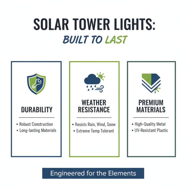 How to Choose the Best Solar Tower Light for Your Outdoor Space in 2025