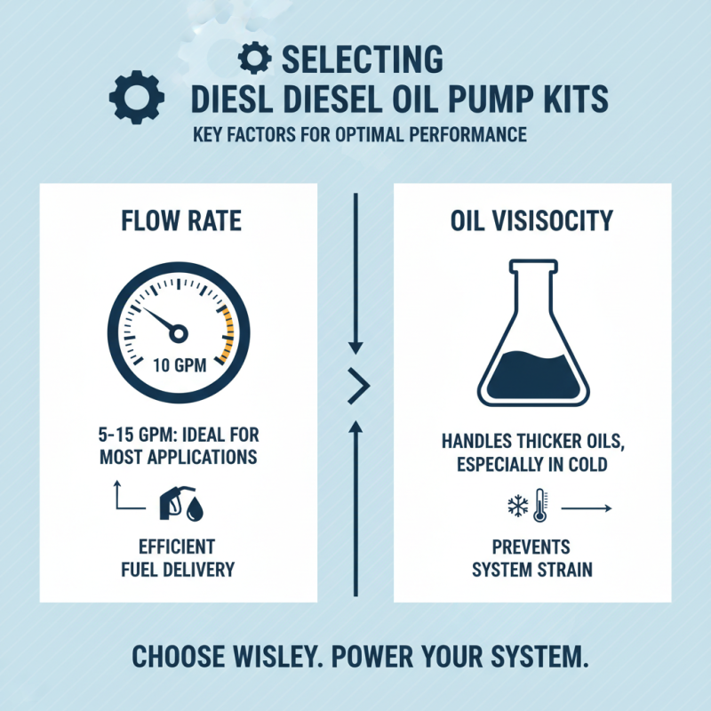 How to Choose the Best Diesel Oil Pump Kits for Your Needs