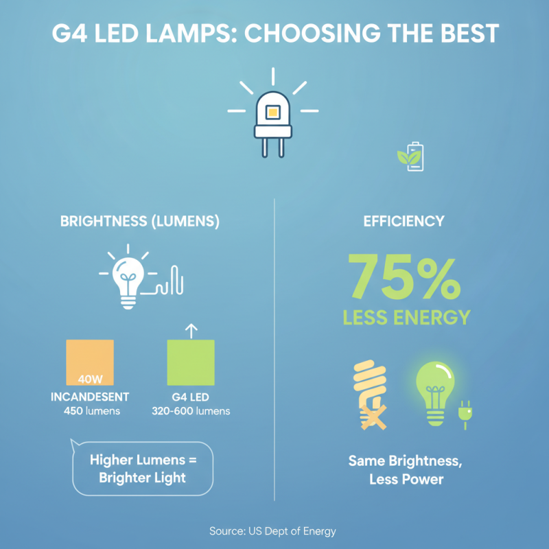 How to Choose the Best G4 LED Lamp for Your Lighting Needs