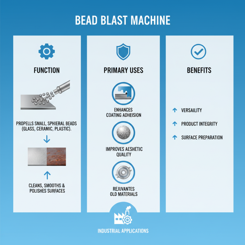 What is a Bead Blast Machine and How Does It Work in Industrial Applications?