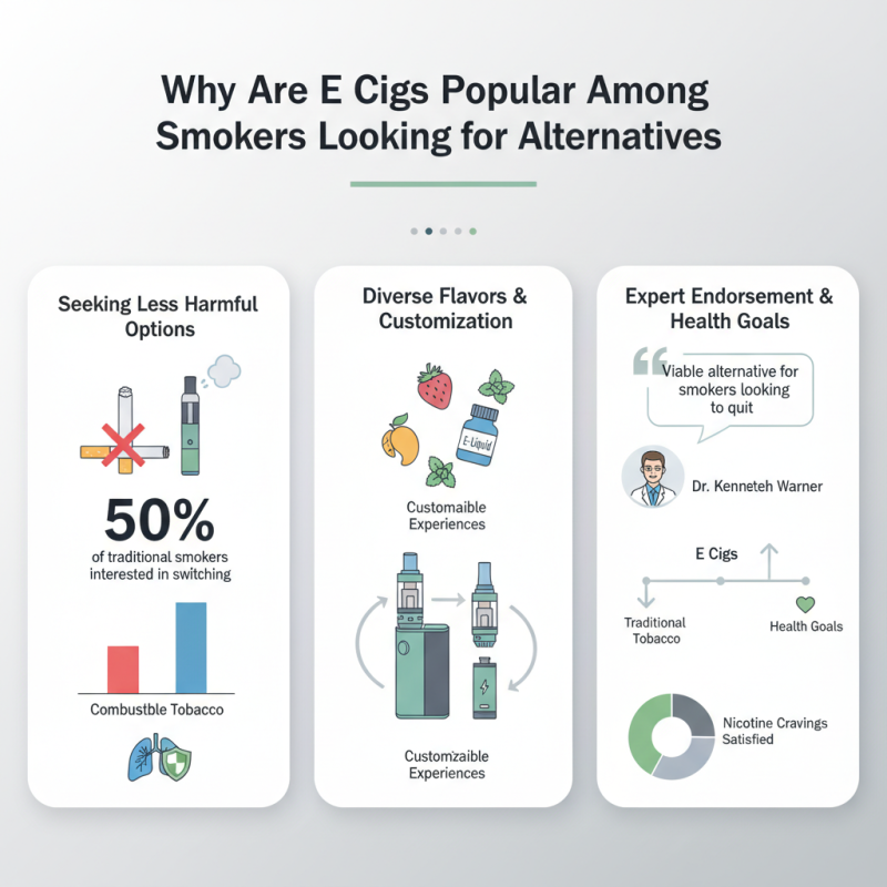 Why Are E Cigs Popular Among Smokers Looking for Alternatives
