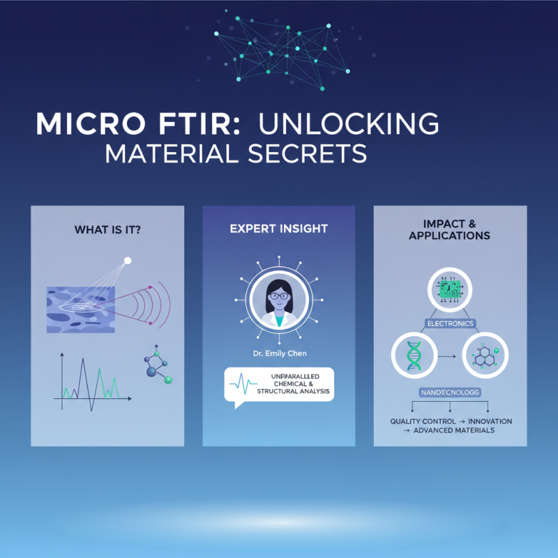 How to Use Micro FTIR for Advanced Material Characterization Techniques