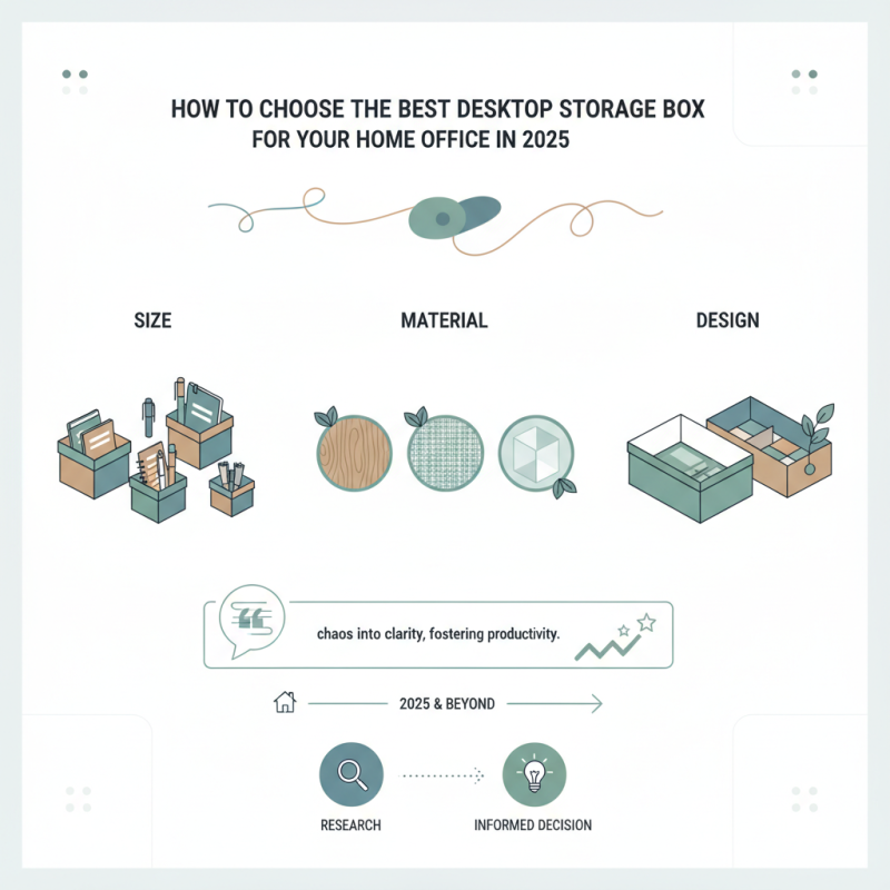 How to Choose the Best Desktop Storage Box for Your Home Office in 2025