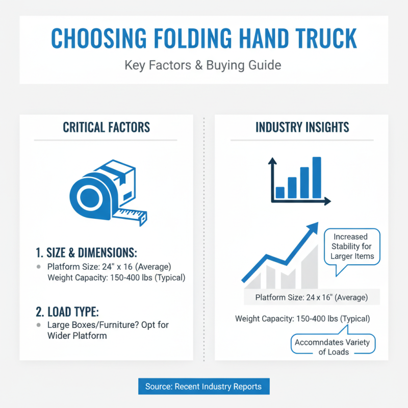 How to Choose the Best Folding Hand Truck for Easy Transportation