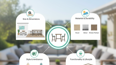 2025 How to Choose the Best Outdoor Bar Table for Your Space