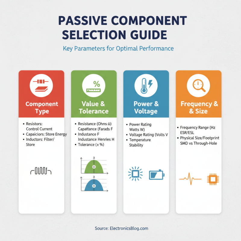 2025 How to Choose the Right Passive Components for Your Electronics Projects