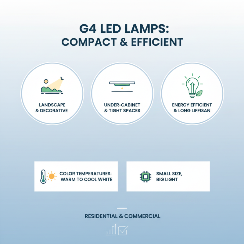 How to Choose the Best G4 LED Lamp for Your Lighting Needs
