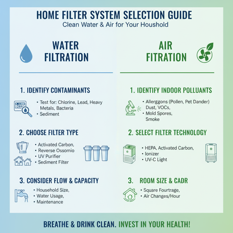 How to Choose the Best Home Filter System for Clean Water and Air