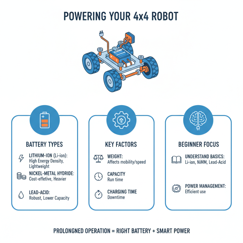 How to Build Your Own Four Wheel Drive Robot for Beginners