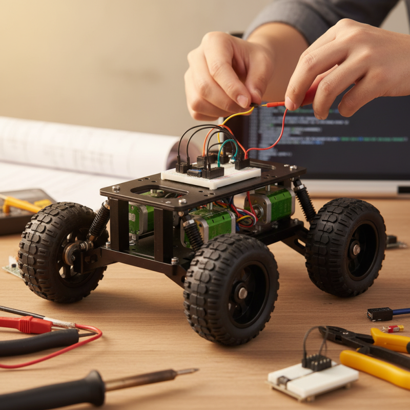 How to Build Your Own Four Wheel Drive Robot for Beginners