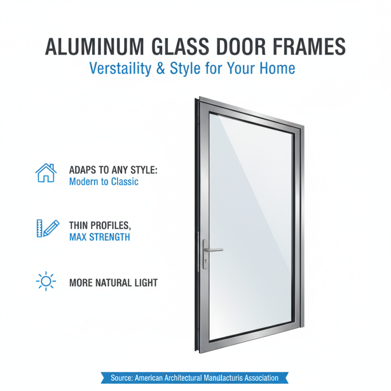 Benefits of Aluminum Glass Door Frames: A Durable and Stylish Choice for Your Home