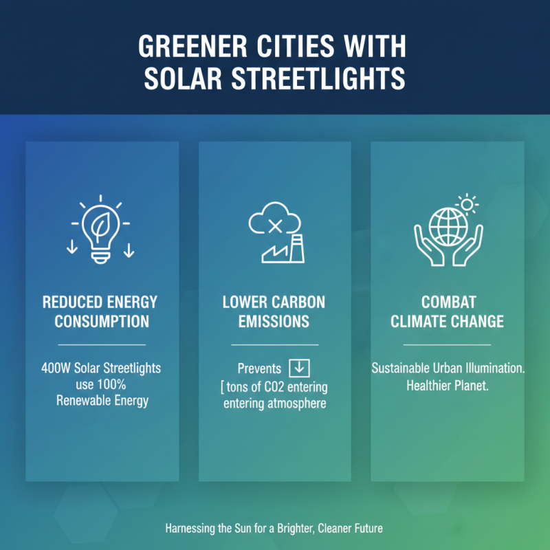 What is a 400 Watt Solar Street Light and its Benefits for Urban Areas