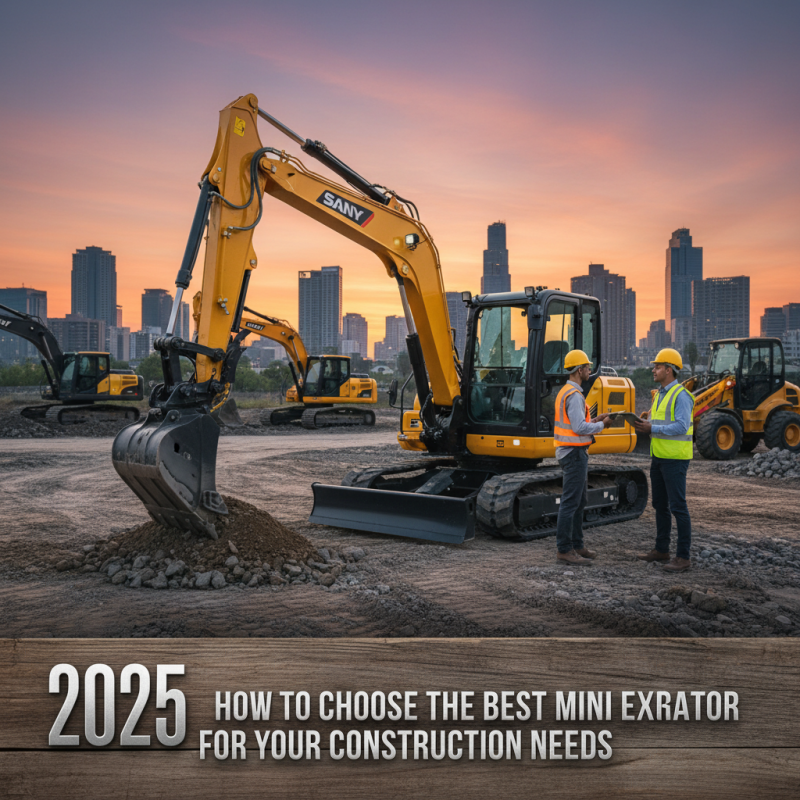 2025 How to Choose the Best Mini Excavator for Your Construction Needs