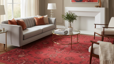 Top Tips for Choosing the Perfect Red Living Room Rug for Your Home Decor