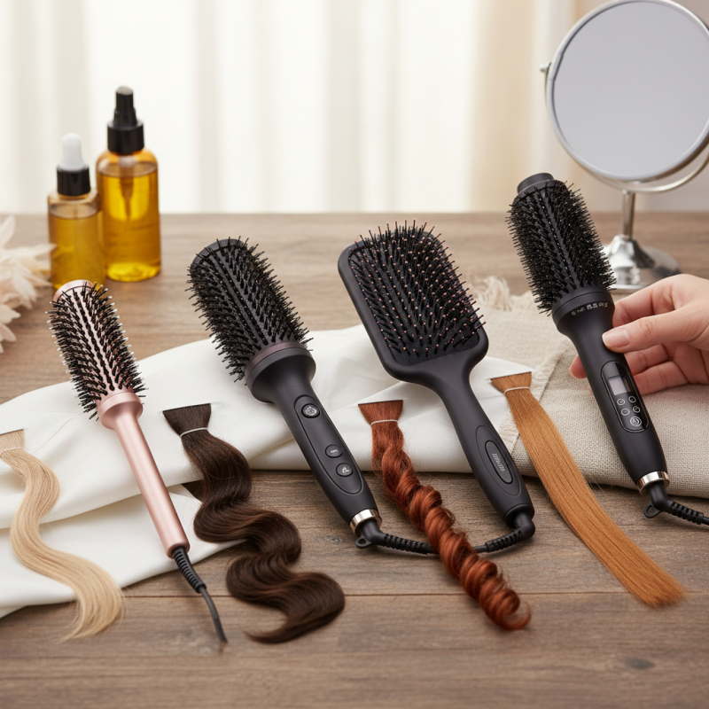 How to Choose the Best Hot Brush Hair Straightener for Your Hair Type