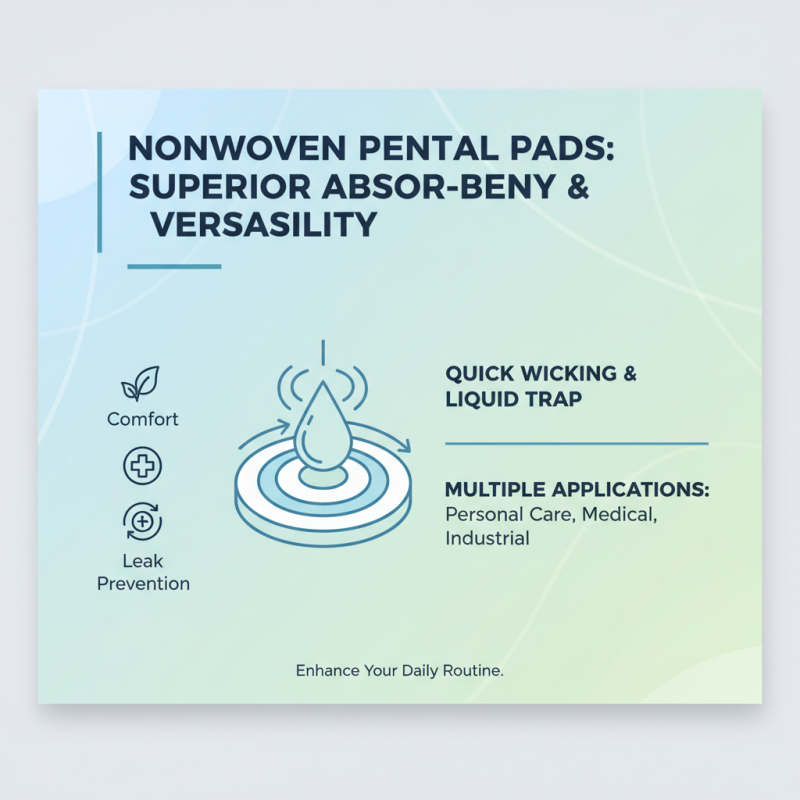 2025 Top Nonwoven Pental Pad Uses Benefits and Buying Guide